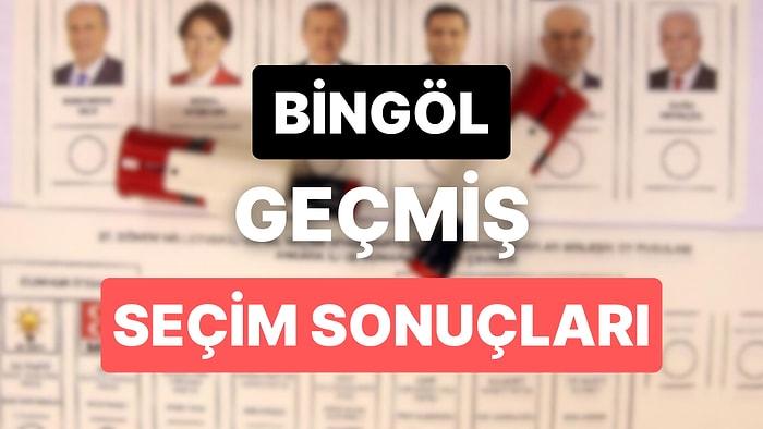 2018 Bingöl Genel Seçim Sonuçları: Bingöl Geçmiş Dönem Genel ve Yerel Seçim Sonuçları