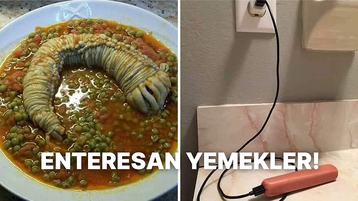 Görünce İştahınızı Kaçırıp Yemek Yemeye Tövbe Ettirecek Dünyanın En Enteresan ve Korkunç Yemek Fotoğrafları!