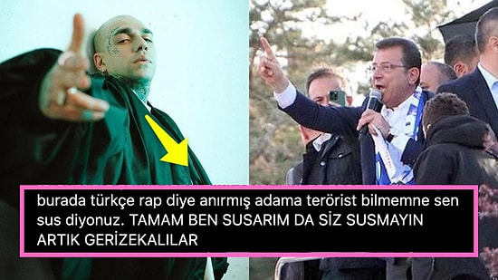 Ekrem İmamoğlu'na Yapılan Saldırıyı Kınayan Rapçi Ezhel Kendisine Terörist Diyenlere Açtı Ağzını Yumdu Gözünü!