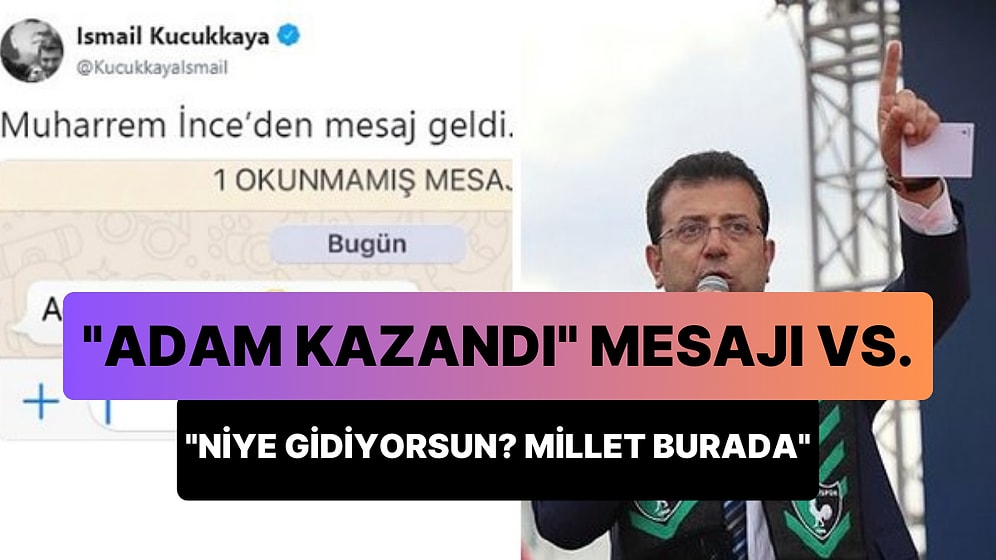 'Adam Kazandı' vs. 'Niye Gidiyorsun? Millet Burada' Editi Sosyal Medyada Gündem Oldu