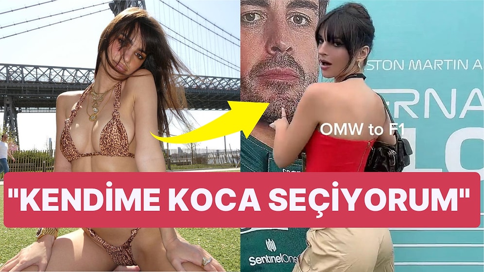 Harry Styles ile Öpüştüğü Görüntülerle Gündeme Gelen Ünlü Model Emrata'nın TikTok Videosu Viral Oldu!