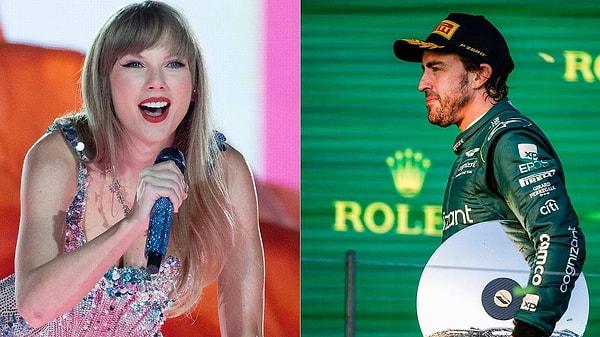 Fernando Alonso ile Taylor Swift arasında başladığı iddia edilen ilişki basının dikkatini çekmişti.