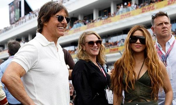 Dünyaca ünlü şarkısı Shakira, Formula 1'de Miami GP'si için Amerika'da yerini aldı. İlk önce Tom Cruise ile görüntülenen Shakira'nın gizli buluşması ortaya çıktı.