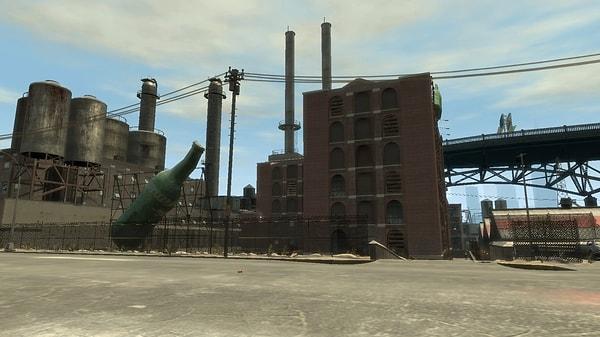 10. Terk Edilmiş Sprunk Fabrikası (Grand Theft Auto 4)