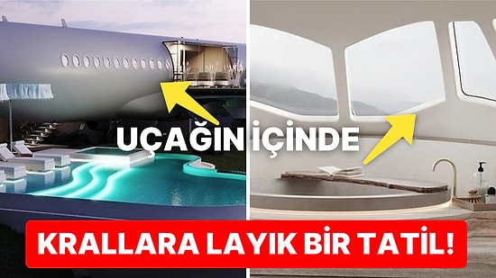 Bir Zamanların Efsanevi Uçağı Boeing 737 Lüks Bir Jet Villaya Dönüştürüldü!