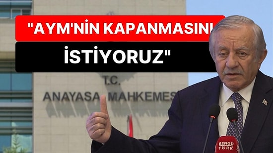 MHP'li Celal Adan'dan 'AYM Kapatılsın' Çıkışı