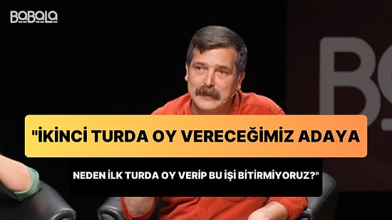 Erkan Baş: 'İkinci Turda Oy Vereceğimiz Adaya Neden İlk Turda Oy Verip Bu İşi Bitirmiyoruz?'