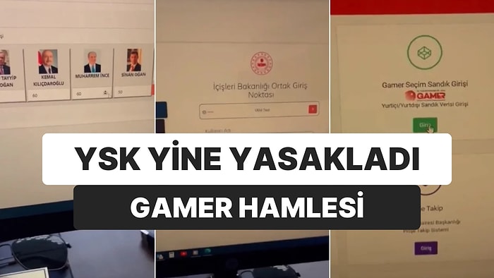 Bakanlığın ‘Erken Sonuçlar’ İçin GAMER Hamlesine YSK’dan Ret Geldi