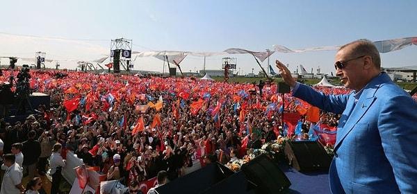 6. İddia: Tayyip Erdoğan'ın 7 Mayıs'taki mitingine 1 milyon 7 yüz bin kişi katıldı.