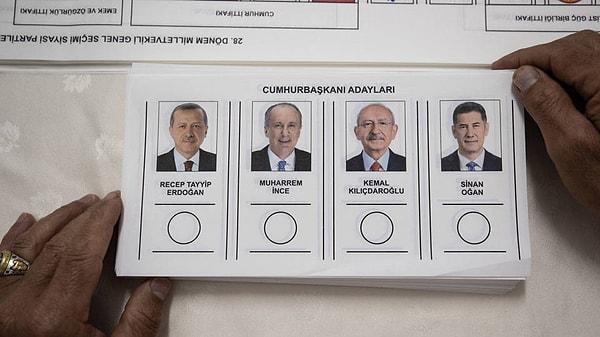Recep Tayyip Erdoğan, Muharrem İnce, Kemal Kılıçdaroğlu ve Sinan Oğan, Cumhurbaşkanlığı için kıyasıya bir mücadeleye girdiler.