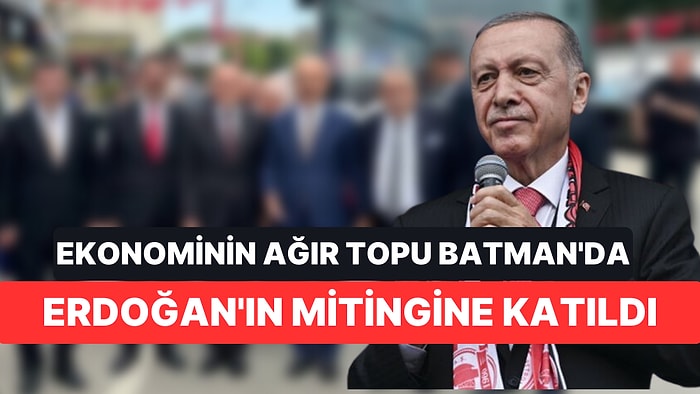 Erdoğan'ın Batman Gezisinde 'Mehmet Şimşek' Sürprizi