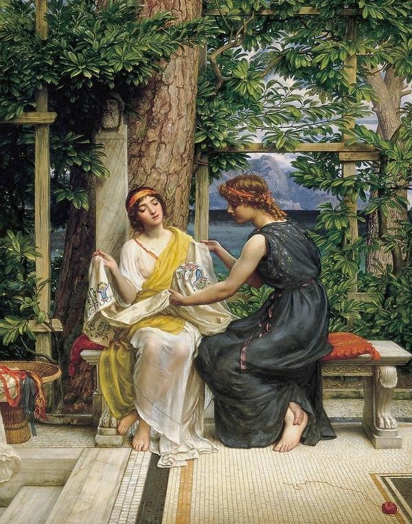 1. Helena and Hermia, Edward Poynter (1901)