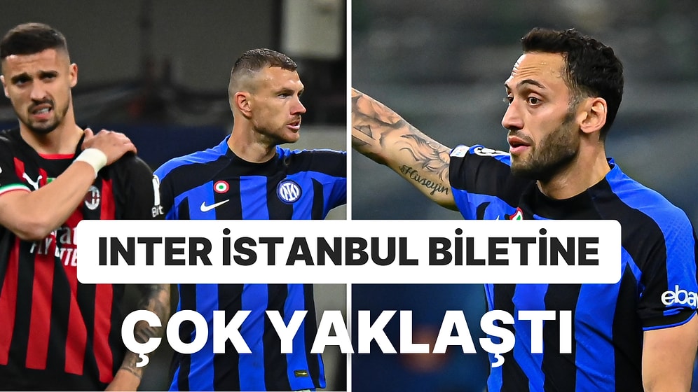 Şampiyonlar Ligi Yarı Final İlk Maçında Derbinin Galibi Inter!