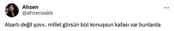 6. Biraz gösteriş tabii ki var işin içinde. Olmasın mı?