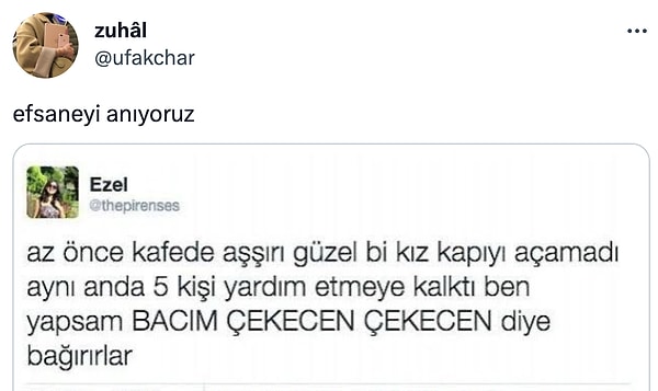 Bu vesileyle efsane tweeti tekrar hatırlatanlar da...