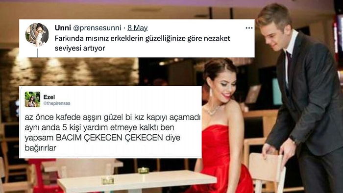 Erkeklerin Kadınlara Onların Güzelliğine Göre Nezaket Gösterdiği Tartışması Viral Oldu