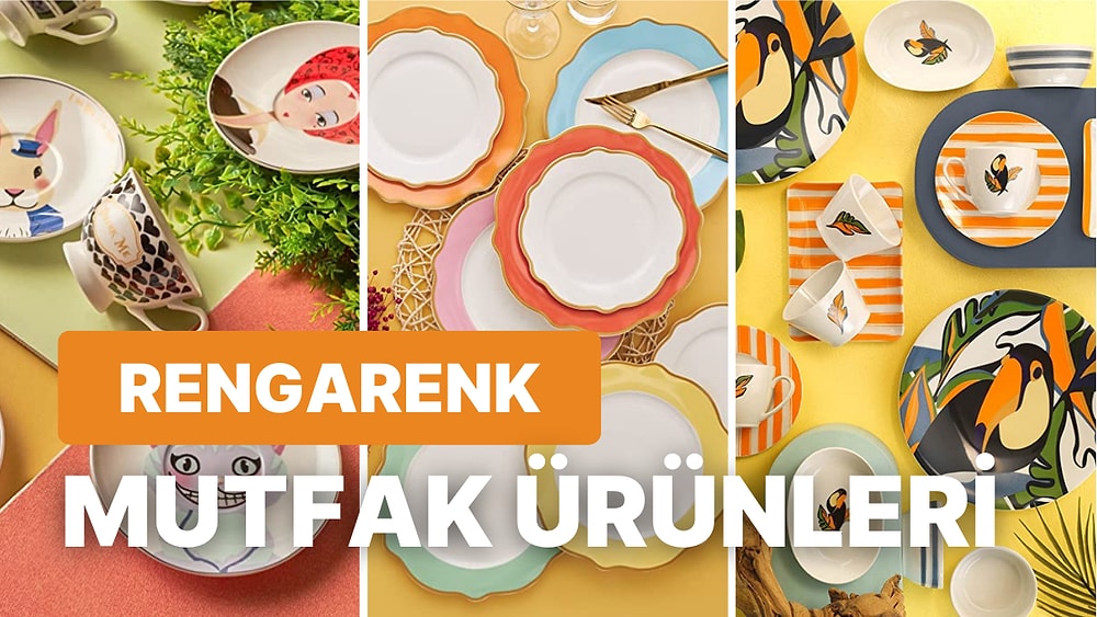 Mutfağınızı Masallardan Fırlamış bir Mekana Dönüştürecek Rengarenk Tavsiyeler