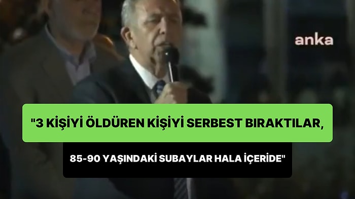 Mansur Yavaş: '3 Kişiyi Öldüren Kişiyi Tahliye Ettiler, Şerefli Türk Ordusunun Subaylarını Çıkarmıyorlar'