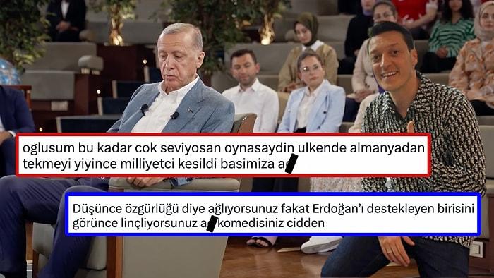 Mesut Özil'in Cumhurbaşkanı Erdoğan'a Sorulan Sorulara Şaşırmamasına Sosyal Medyadan Gelen Tepkiler