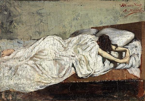 14. Awakening, Angelo Morbelli (1878-80)