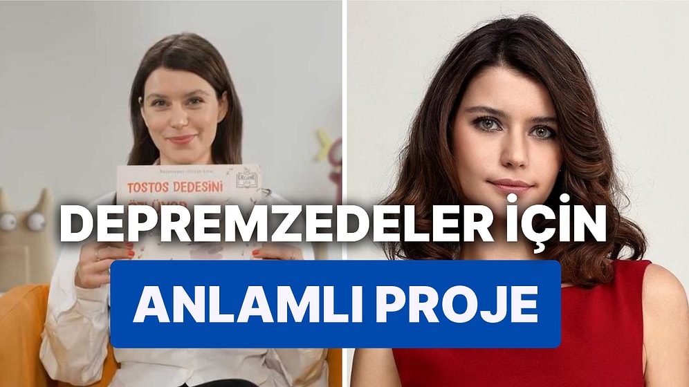 Beren Saat Depremden Etkilenen Çocuklar İçin Kitap Seslendirdi: "Herkese İyi Gelmesini Diliyorum"