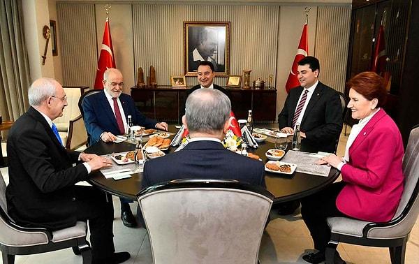 14 Mayıs seçimlerine kısa bir süre kala Millet İttifakı liderleri CHP Genel Merkezi'nde bir araya geldi.