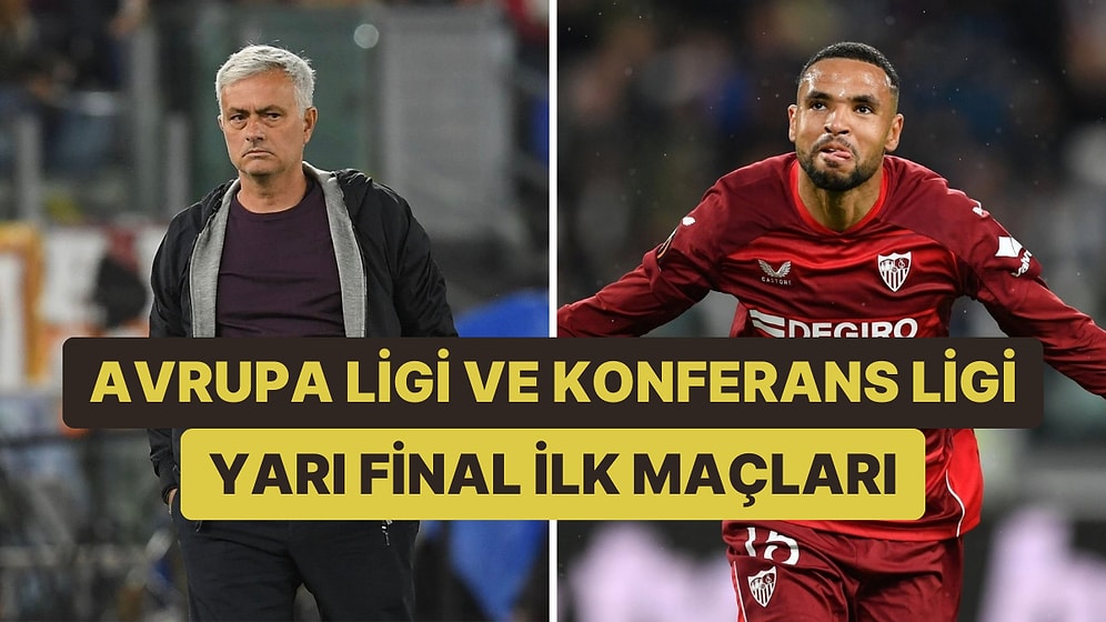 UEFA Avrupa ve Konferans Ligi'nde Yarı Final İlk Maçları Oynandı