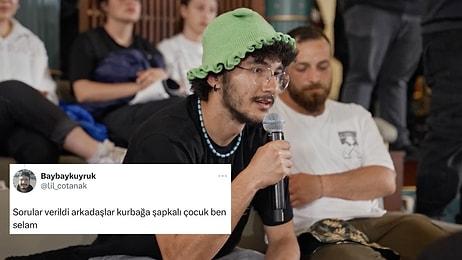 Erdoğan'ın Gençlik Buluşmasına Damga Vuran 'Yeşil Şapkalı' Genç Sosyal Medyayı Salladı