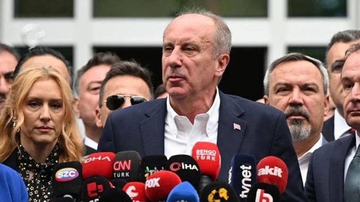 Adaylıktan Çekilen Muharrem İnce: 'Her Evden Bir Oy Memleket Partisi'ne'