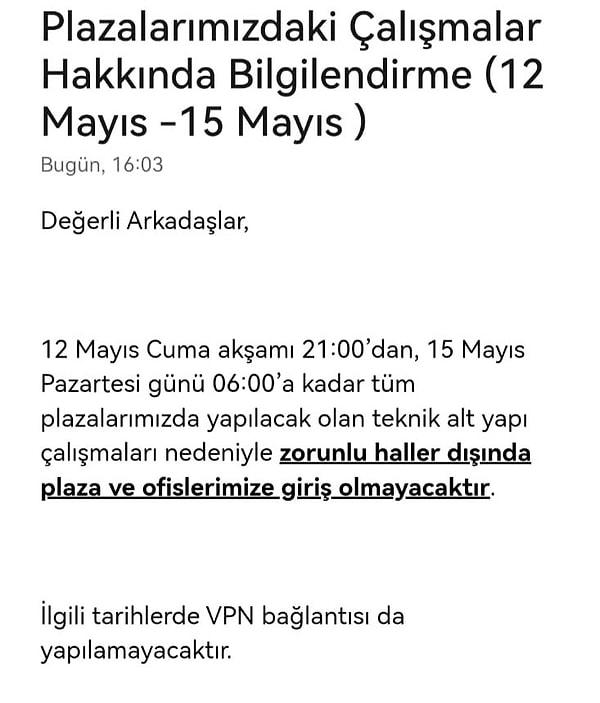 Şirket içi yazışma görüntüsünü de paylaşan Uludağ'ın bu iddiası sonrasında Turkcell hisseleri çakıldı.