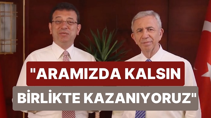 Mansur Yavaş ve Ekrem İmamoğlu Birlikte Video Paylaştı: "Gençler, Sizlere Güveniyoruz."