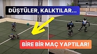Bizi Ele Geçireceğinden Korktuğumuz Robotlar Yapay Zeka Desteğiyle Bu Kez de Maç Yaptı!
