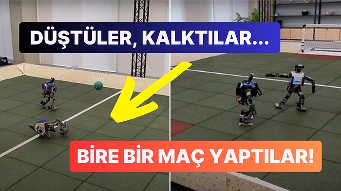 Bizi Ele Geçireceğinden Korktuğumuz Robotlar Yapay Zeka Desteğiyle Bu Kez de Maç Yaptı!