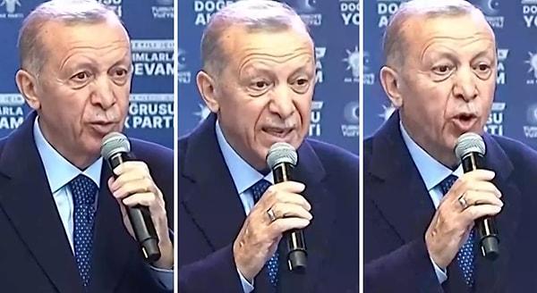 Recep Tayyip Erdoğan sebze fiyatları için "Cambazlar, ahlaksızlar, terbiyesizler domatesi patatesi 15 liraya 20 liraya çıkardılar. Bakın ne oldu şimdi" dedi.