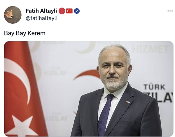 Fatih Altaylı'nın paylaşımı...