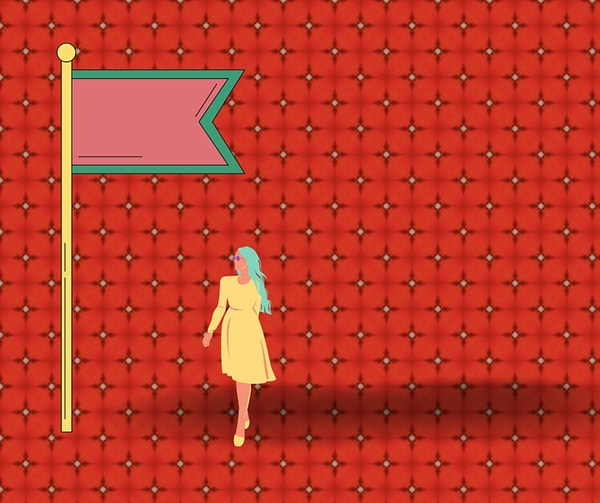 6. На поле для гольфа находится флагшток, который отбрасывает тень длиной 21 фут, а рост женщины на поле 5 футов. Флагшток отбрасывает тень длиной 3 фута. Какова высота флагштока?