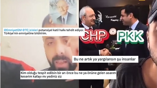 Tehdit Videosu Çekip Öldürmekten ve Vurmaktan Bahseden Kişiler Büyük Tepki Çekti