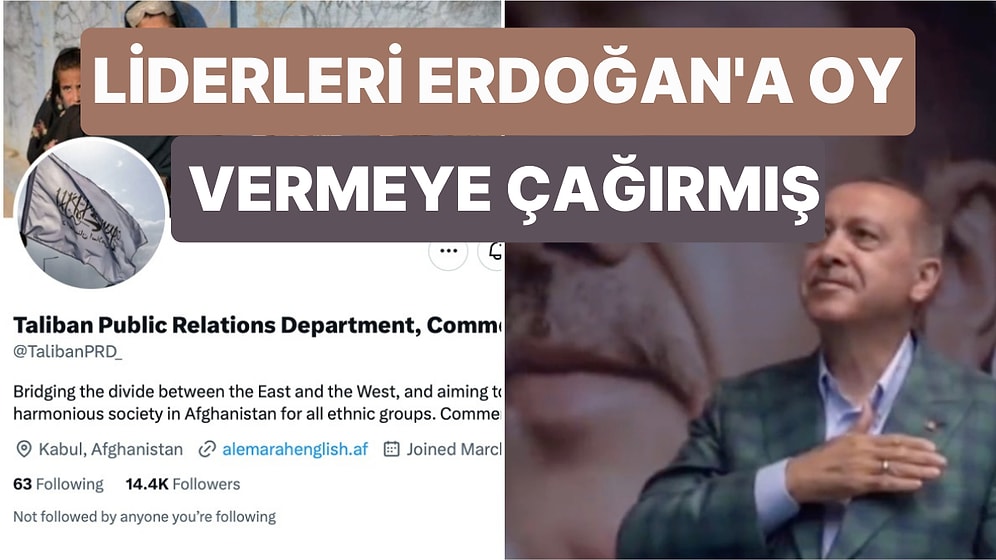 Bir Twitter Hesabında Hibatullah Ahundzade'nin Erdoğan'a Oy Verilmesi Gerektiğini Açıkladığı İddia Edildi