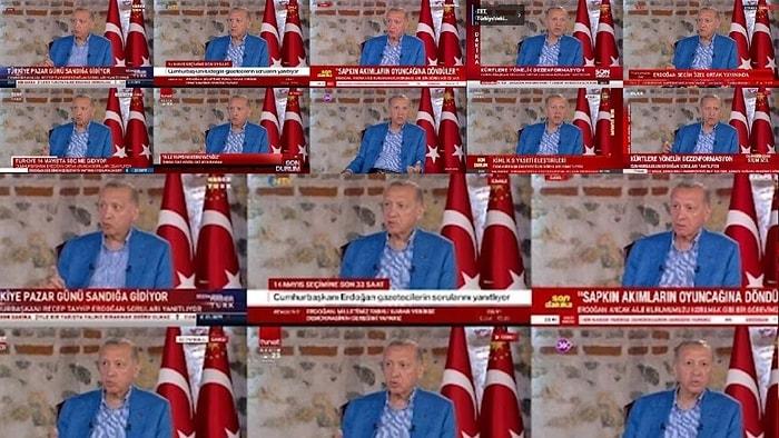 Cumhurbaşkanı Erdoğan Aynı Anda Onlarca Kanalın Canlı Yayınında Soruları Yanıtladı