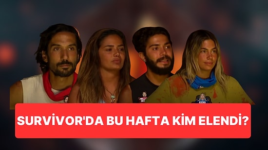 Survivor'da Mavi Takımın Neredeyse Tüm Oyunları Kaybettiği Haftada Elenen İsim Kim Oldu?