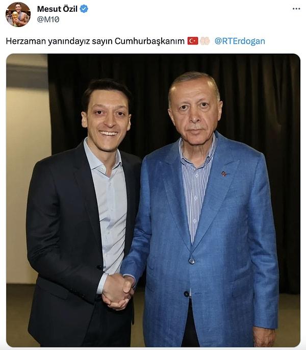 Son olarak da her zaman Tayyip Erdoğan'ın yanında olduğunu belirtti.