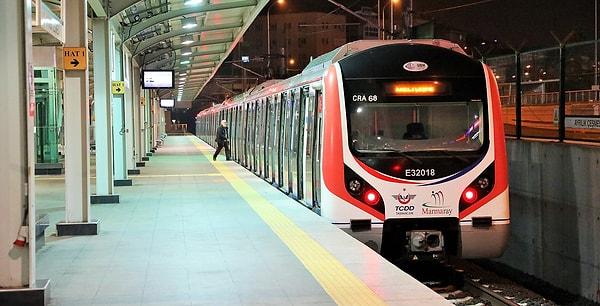 Bu nedenle İstanbul’daki metro ve Marmaray seferler uzatıldı.