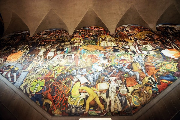 10. Фреска из Мексики.