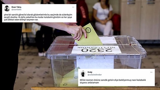 Türkiye Sandık Başında: Sabahın İlk Saatlerinde Başlayan Sandık Yoğunluğu Sosyal Medyada Gündem Oldu