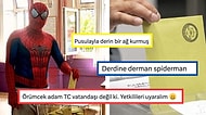 İşini Gücünü Bırakıp 14 Mayıs Seçimlerinde Vatandaşlık Görevini Yerine Getirmek İçin Oy Kullanan Örümcek Adam