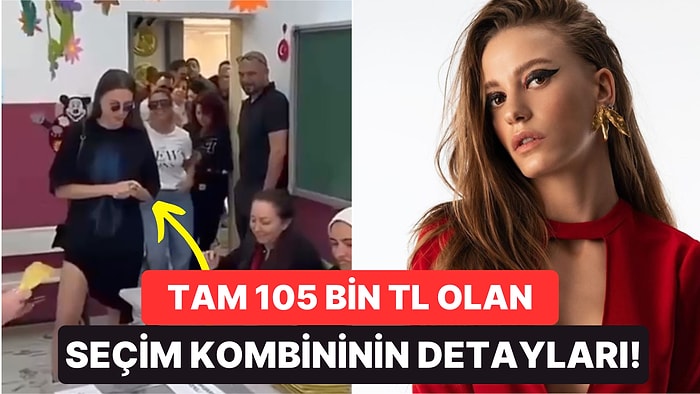 14 Mayıs Seçimlerinde 105 Bin Liralık Kombinle Oyunu Vermeye Giden Serenay Sarıkaya Olay Oldu!