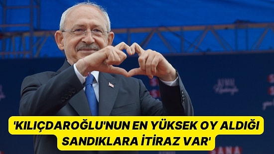 CHP'li Eren Erdem, 'Gerçek Sonuçlar' Diye Paylaştı: 'Kılıçdaroğlu Önde'