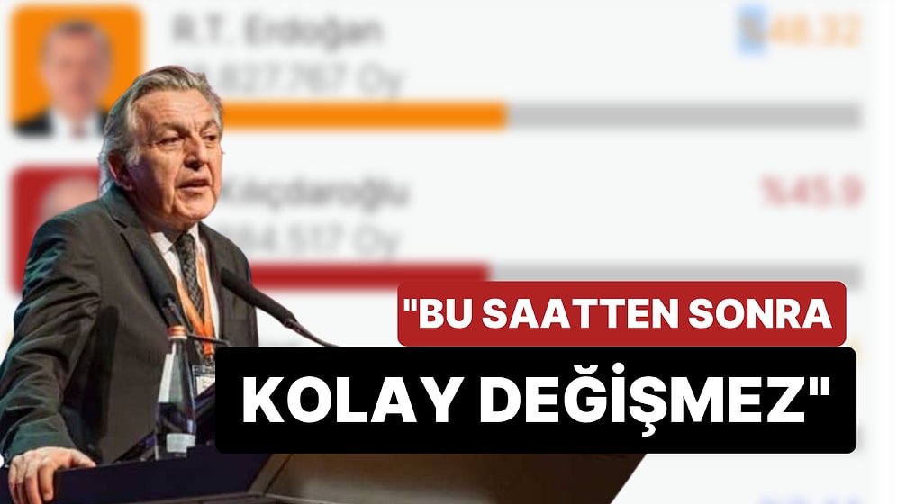 Araştırmacı Bekir Ağırdır'dan 'İkinci Tur' Tahmini