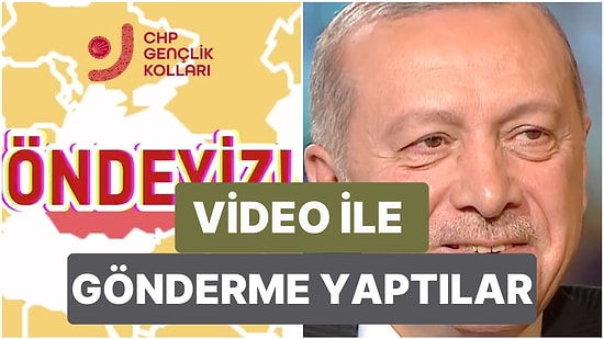 CHP Gençlik Kollarının 'Öndeyiz" Videosuna AK Gençlik'ten Videolu Yanıt Geldi