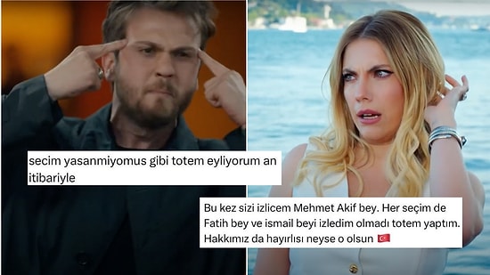 Seçim Sonuçlarını Beklerken Gerim Gerim Gerilip Totem Yapmaya Karar Veren Sosyal Medya Kullanıcıları Güldürdü!